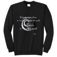 Rumi Poet Inspiring Quote Full Of Wisdom And Mysticism Tall Sweatshirt