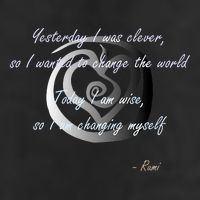 Rumi Poet Inspiring Quote Full Of Wisdom And Mysticism Golf Towel