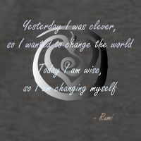 Rumi Poet Inspiring Quote Full Of Wisdom And Mysticism Vector Backpack