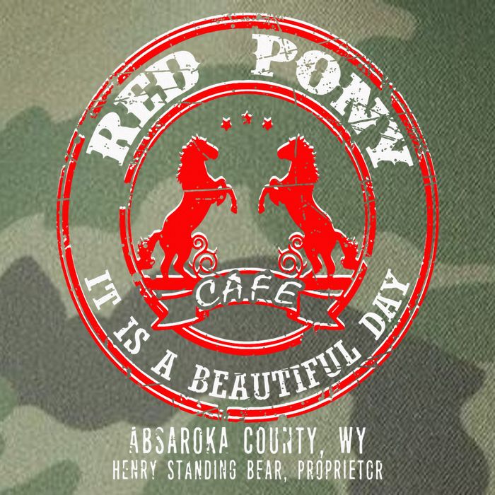 Red Pony It Is A Beautiful Day Legacy Tie Dye Trucker Hat