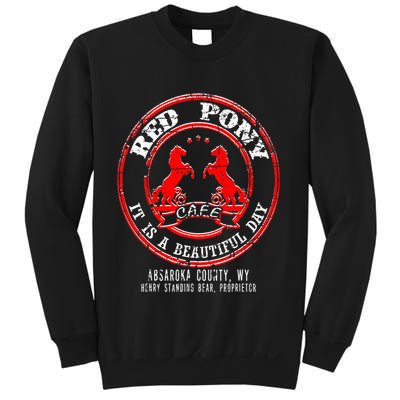 Red Pony It Is A Beautiful Day Sweatshirt