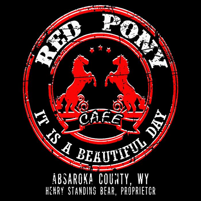 Red Pony It Is A Beautiful Day 16 in Basic Backpack