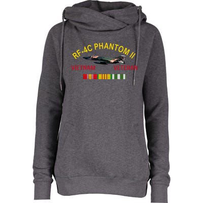 Rf4c Phantom Ii Vietnam Veteran Womens Funnel Neck Pullover Hood