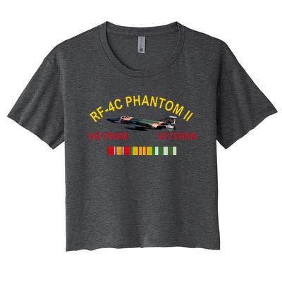 Rf4c Phantom Ii Vietnam Veteran Women's Crop Top Tee