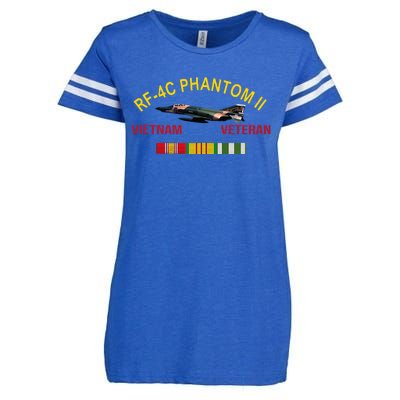 Rf4c Phantom Ii Vietnam Veteran Enza Ladies Jersey Football T-Shirt