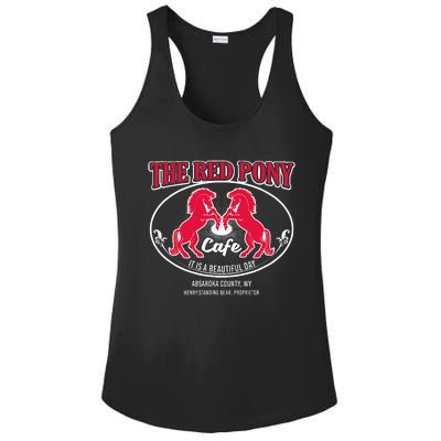 Red Pony ItS A Beautiful Day Ladies PosiCharge Competitor Racerback Tank