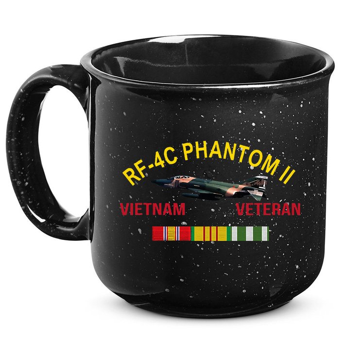 Rf4c Phantom Ii Vietnam Veteran Rf4c Phantom Vietnam 15oz Campfire Ceramic Mug