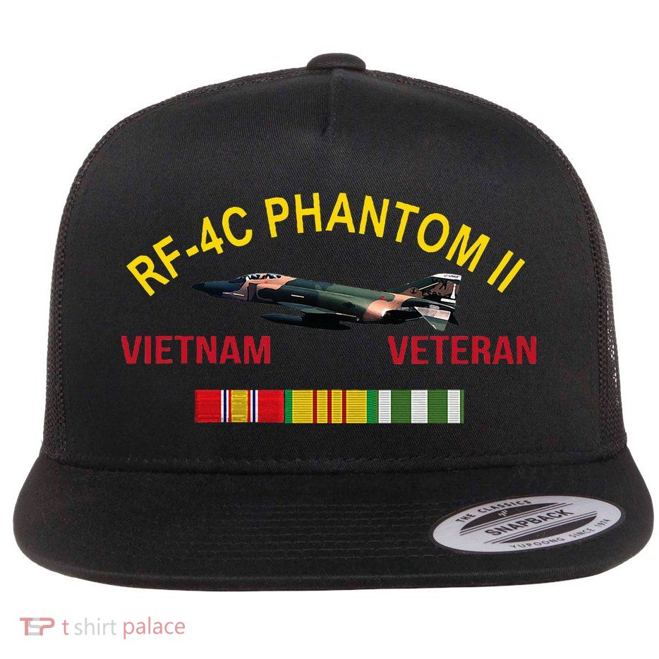 Rf4c Phantom Ii Vietnam Veteran Rf4c Phantom Vietnam Flatbill Hat