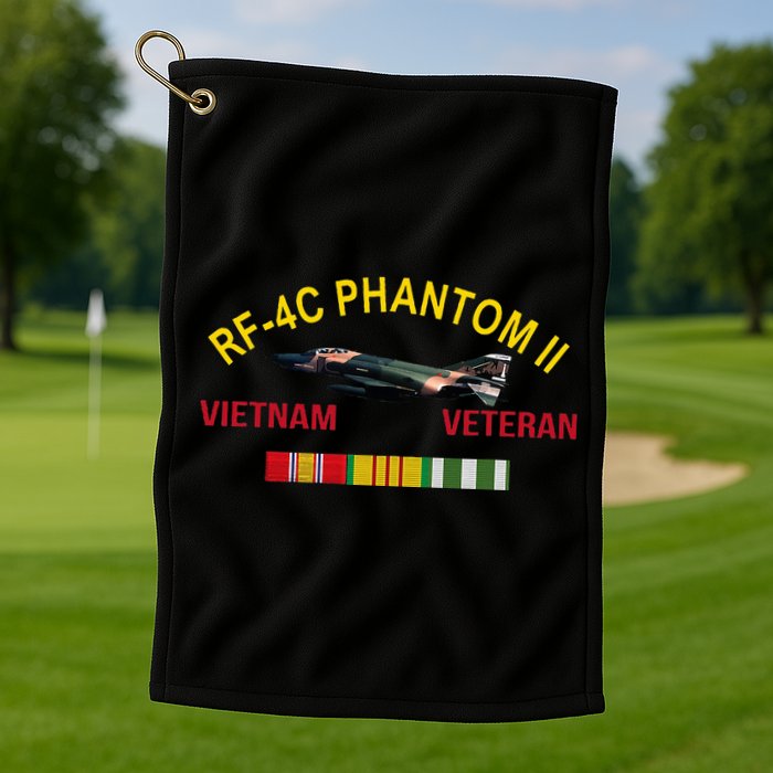 Rf4c Phantom Ii Vietnam Veteran Rf4c Phantom Vietnam Golf Towel