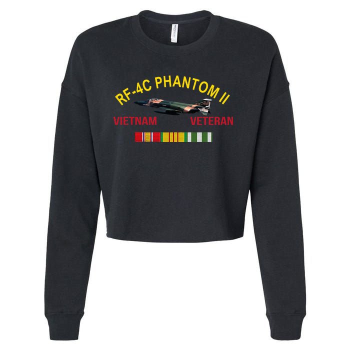 Rf4c Phantom Ii Vietnam Veteran Rf4c Phantom Vietnam Cropped Pullover Crew