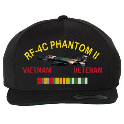 Rf4c Phantom Ii Vietnam Veteran Rf4c Phantom Vietnam Wool Snapback Cap