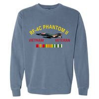 Rf4c Phantom Ii Vietnam Veteran Rf4c Phantom Vietnam Garment-Dyed Sweatshirt