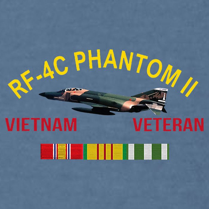 Rf4c Phantom Ii Vietnam Veteran Rf4c Phantom Vietnam Garment-Dyed Sweatshirt