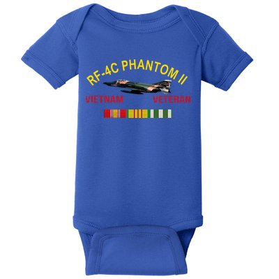 Rf4c Phantom Ii Vietnam Veteran Rf4c Phantom Vietnam Baby Bodysuit