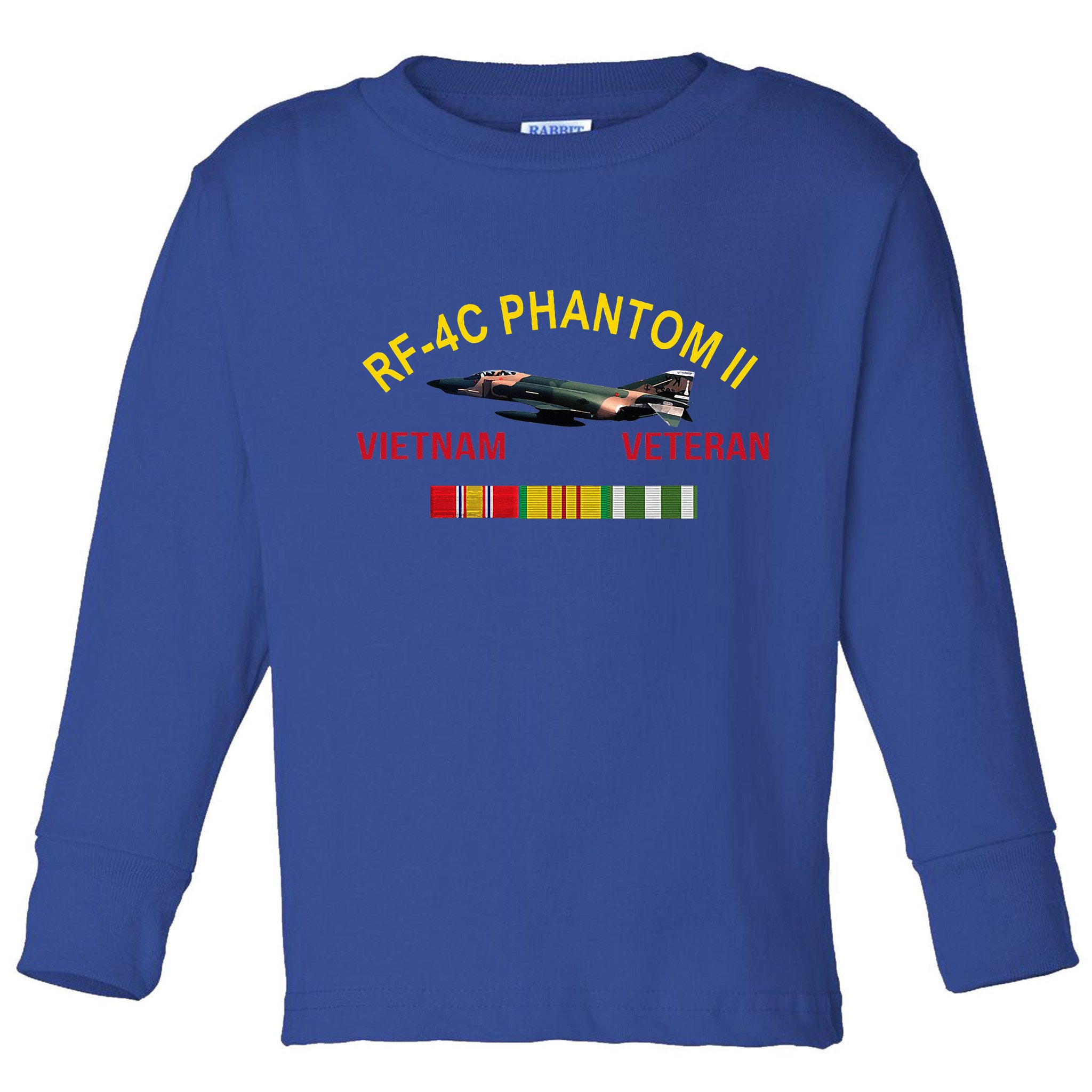 Rf4c Phantom Ii Vietnam Veteran Rf4c Phantom Vietnam Toddler Long Sleeve Shirt