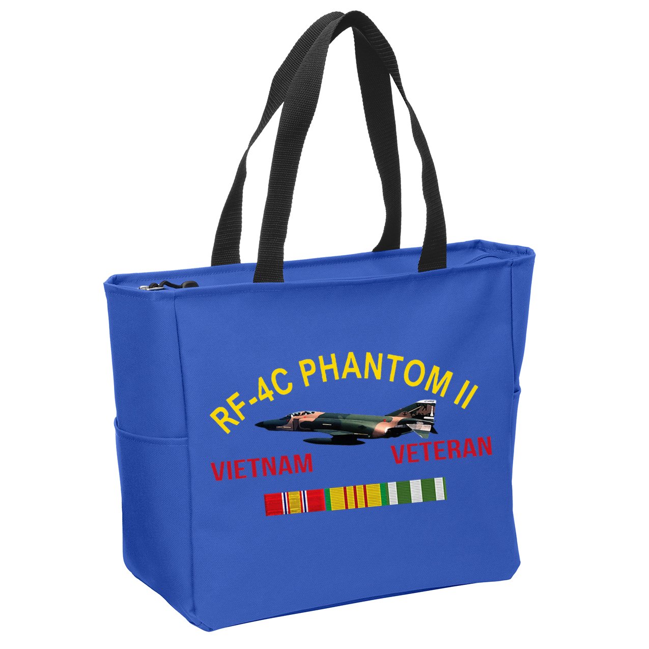 Rf4c Phantom Ii Vietnam Veteran Rf4c Phantom Vietnam Zip Tote Bag