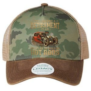 Retirement Plan I Plan To Build Hot Rods Legacy Tie Dye Trucker Hat