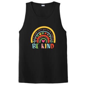 Rainbow Puzzle In A World Where You An Be Anything Be Kind Autism Awareness PosiCharge Competitor Tank