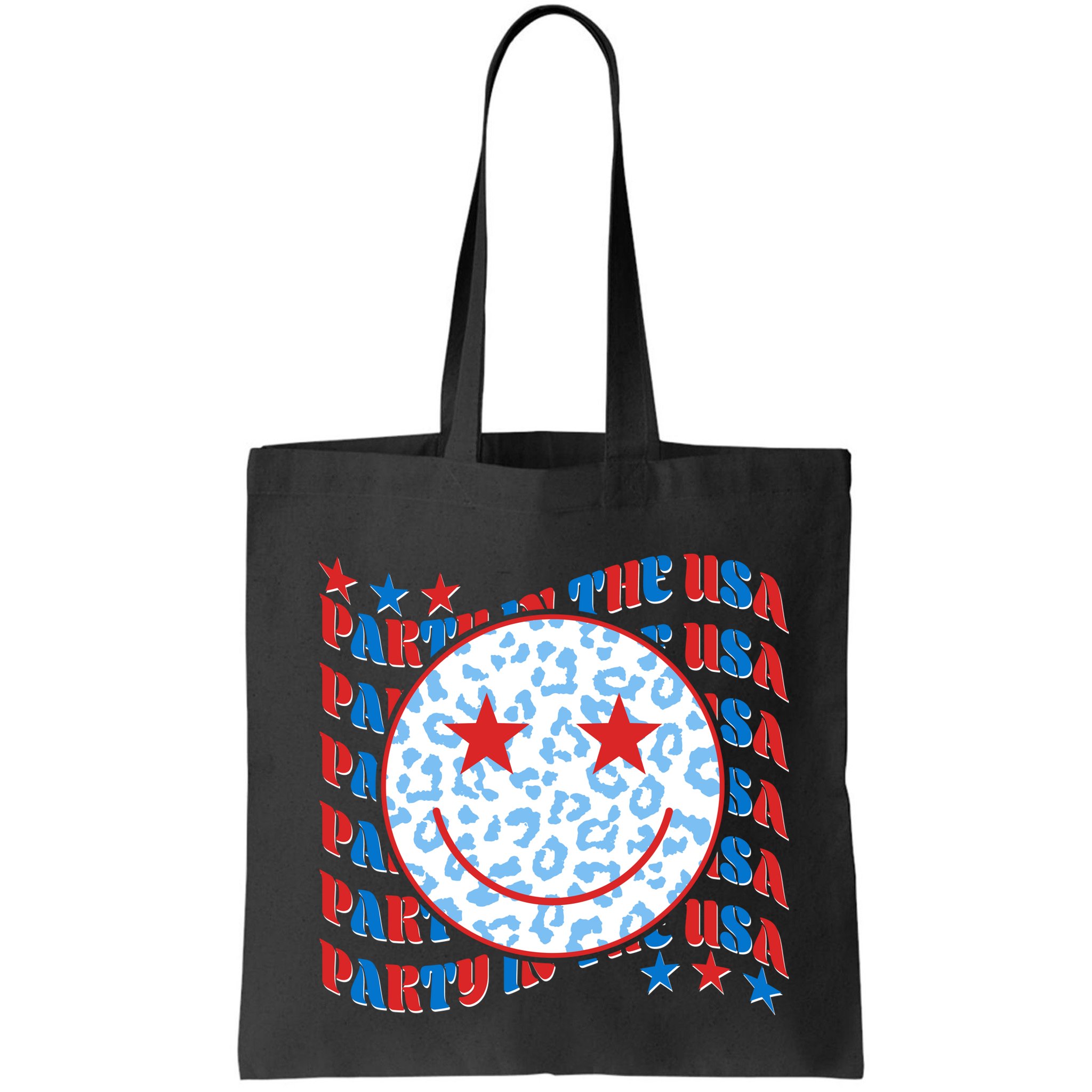 Retro Party In The USA Emoji Smiley Bag