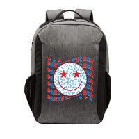 Retro Party In The USA Emoji Smiley Vector Backpack