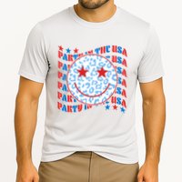 Retro Party In The USA Emoji Smiley Cooling Performance Crew T-Shirt