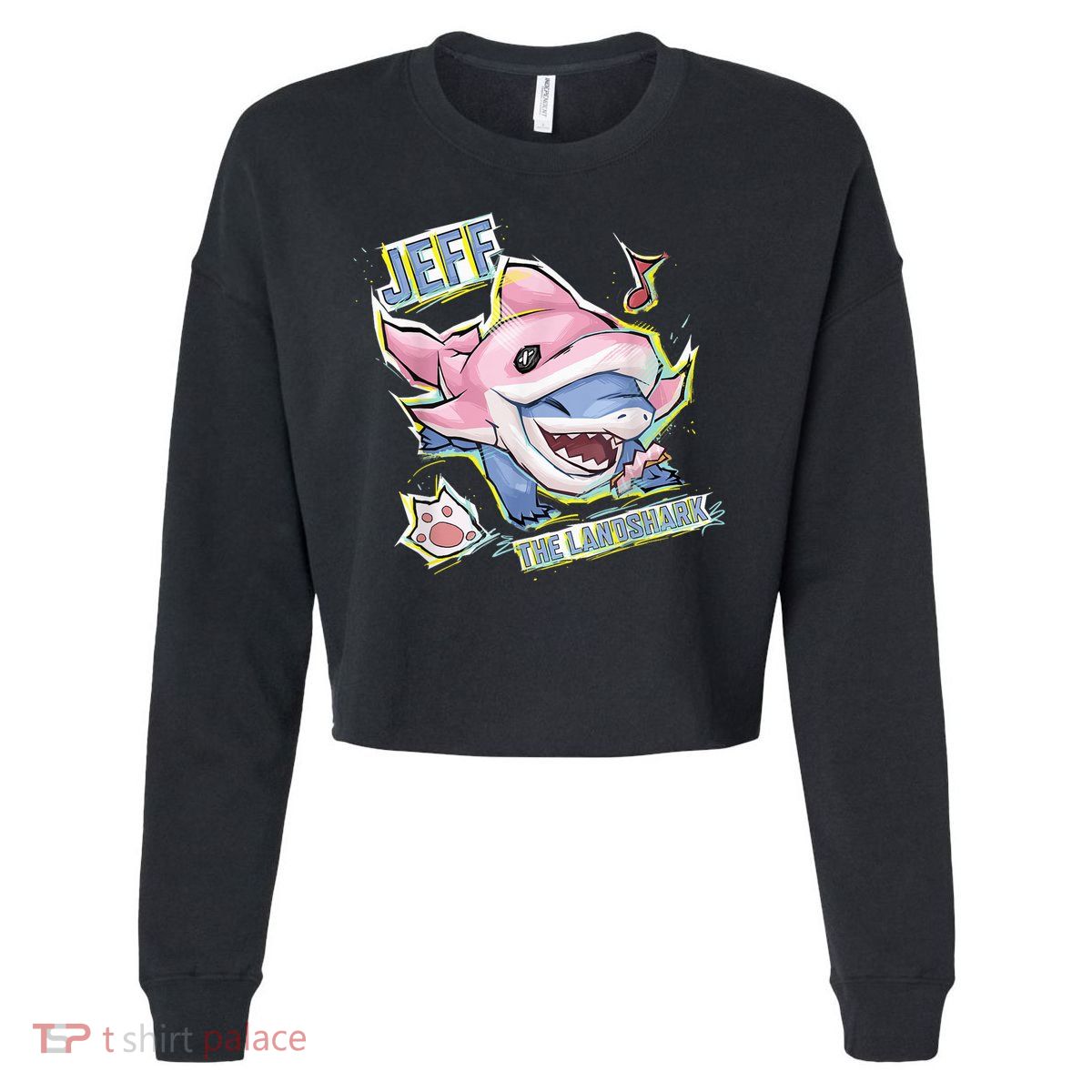 Rivals Pvp Jeff The Land Shark Incognito Dolphin Skin Cropped Pullover Crew