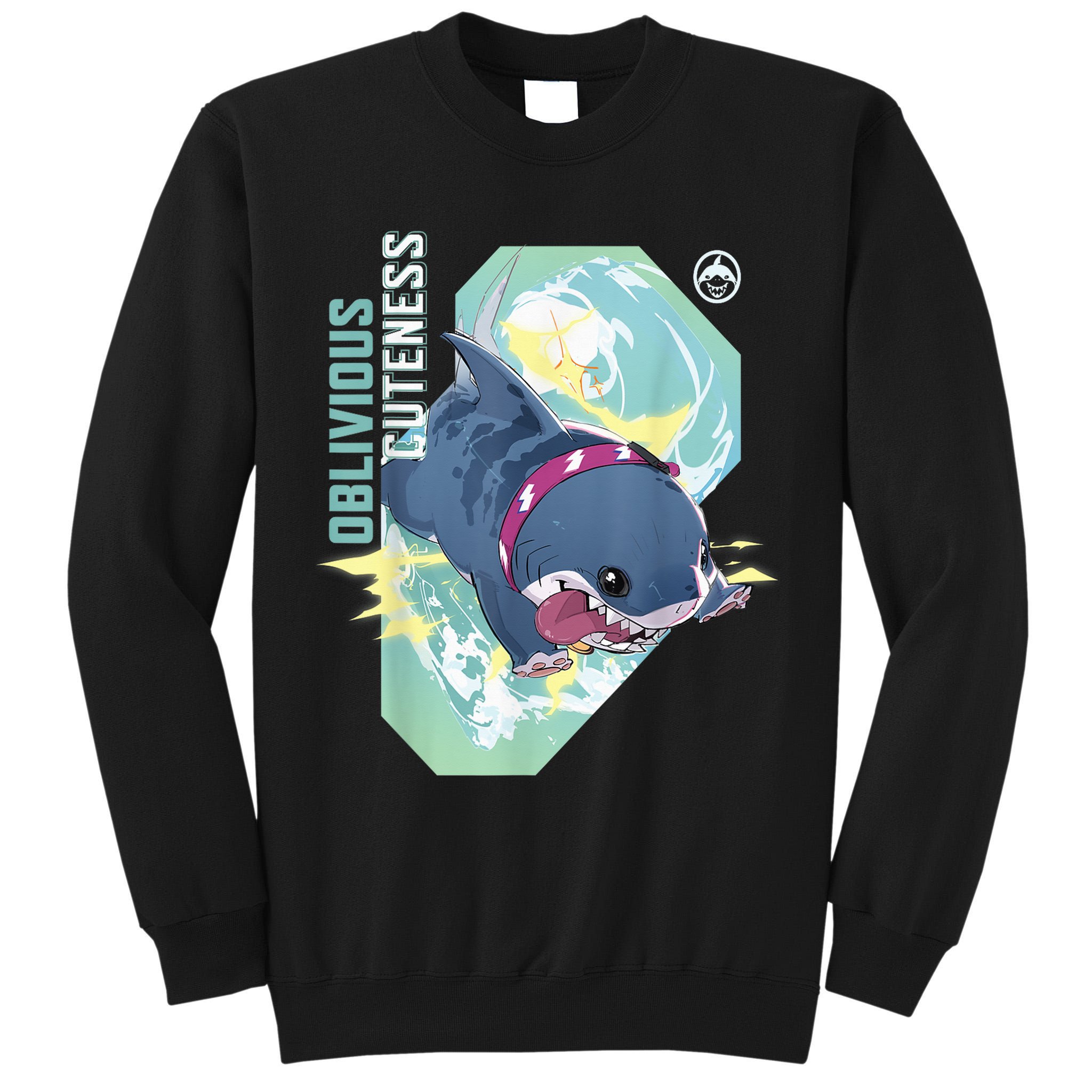 Rivals Pvp Jeff The Land Shark Oblivious Cuteness Tall Sweatshirt