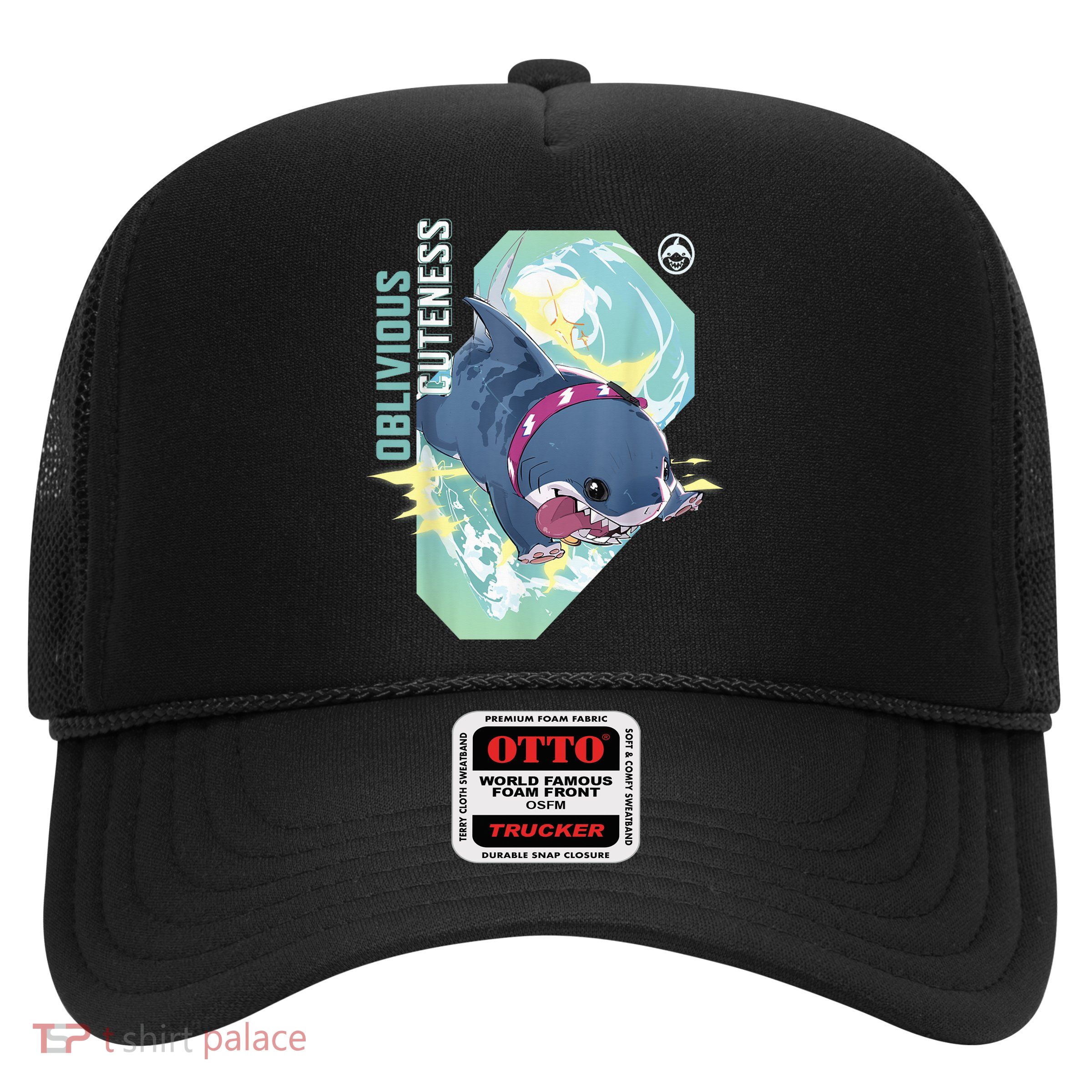 Rivals Pvp Jeff The Land Shark Oblivious Cuteness Trucker Hat