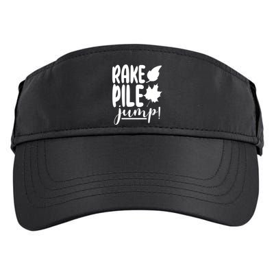 Rake Pile Jump Fall Lover Adult Drive Performance Visor