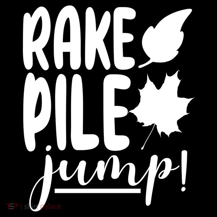 Rake Pile Jump Fall Lover Bag