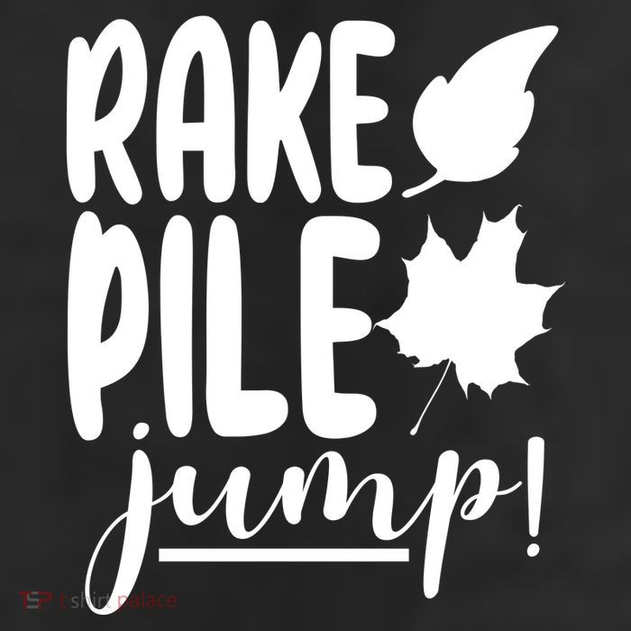 Rake Pile Jump Fall Lover 25L Jumbo Tote