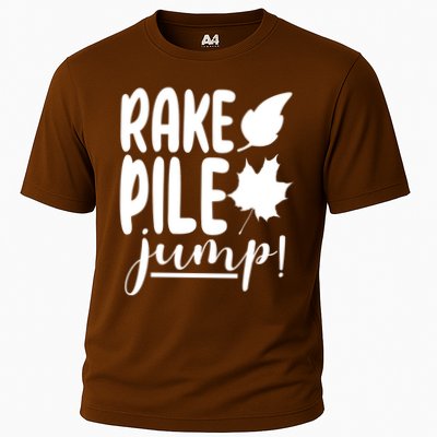 Rake Pile Jump Fall Lover Performance Shirt