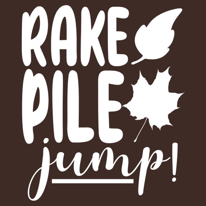 Rake Pile Jump Fall Lover Cooling Performance Crew T-Shirt
