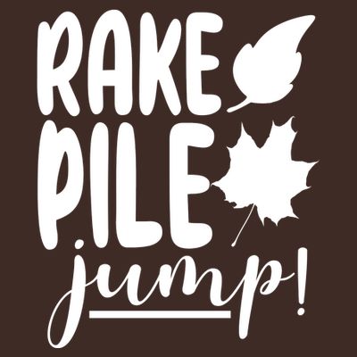 Rake Pile Jump Fall Lover T-Shirt