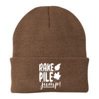 Rake Pile Jump Fall Lover Beanie