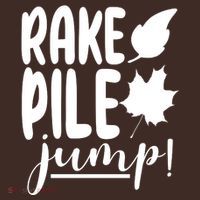 Rake Pile Jump Fall Lover Cooling Performance Long Sleeve Crew