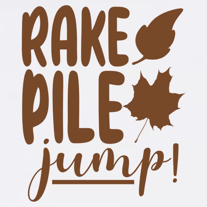 Rake Pile Jump Fall Lover Garment-Dyed Sweatshirt