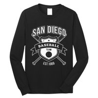 Retro Padre Look Tailgate Party Sport Fan Gift Long Sleeve Shirt