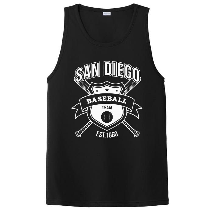 Retro Padre Look Tailgate Party Sport Fan Gift PosiCharge Competitor Tank