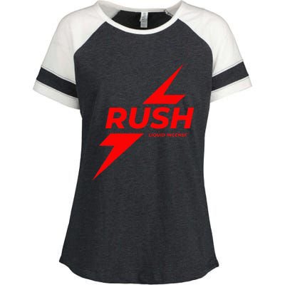 Rush Poppers Liquid Incense The Original Gay Bottom Enza Ladies Jersey Colorblock Tee