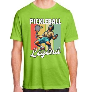 Retro Pickleball Legend Pickleball Meaningful Gift Adult ChromaSoft Performance T-Shirt