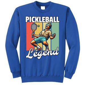 Retro Pickleball Legend Pickleball Meaningful Gift Sweatshirt