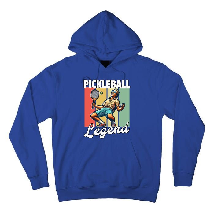 Retro Pickleball Legend Pickleball Meaningful Gift Tall Hoodie