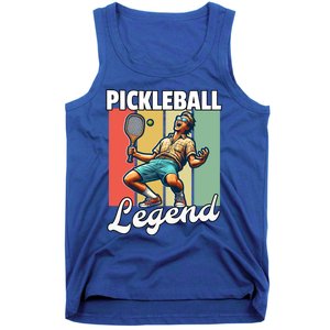 Retro Pickleball Legend Pickleball Meaningful Gift Tank Top