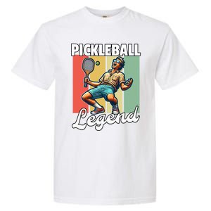 Retro Pickleball Legend Pickleball Meaningful Gift Garment-Dyed Heavyweight T-Shirt