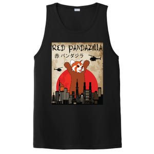 Red Panda Lover, Funny Red Pandazilla PosiCharge Competitor Tank