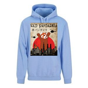 Red Panda Lover, Funny Red Pandazilla Unisex Surf Hoodie