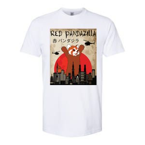 Red Panda Lover, Funny Red Pandazilla Softstyle CVC T-Shirt