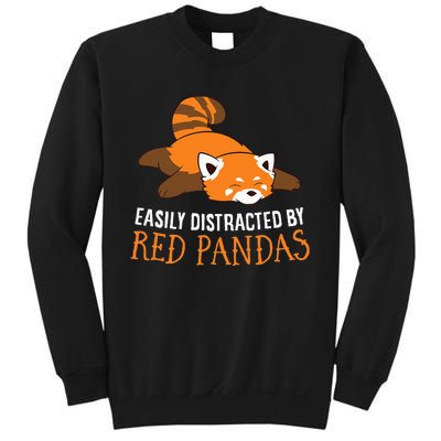 Red Panda Love Easily Distracted By Red Pandas Sweatshirt