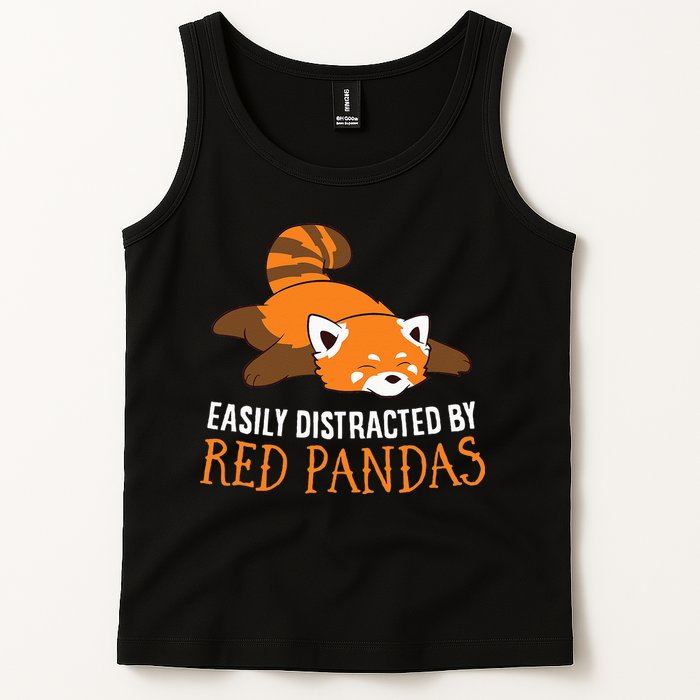 Red Panda Love Easily Distracted By Red Pandas Tank Top